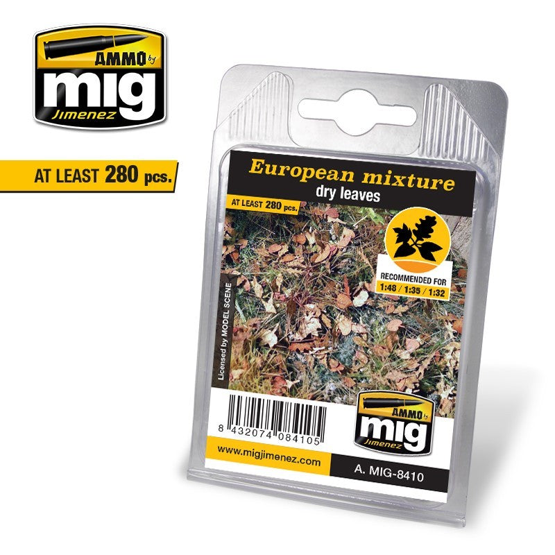 Ammo by MIG Dioramas - Leaves - European Mixture - Dry Leaves
