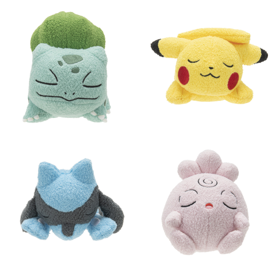 Pokemon 5"Sleeping Plush (asst)