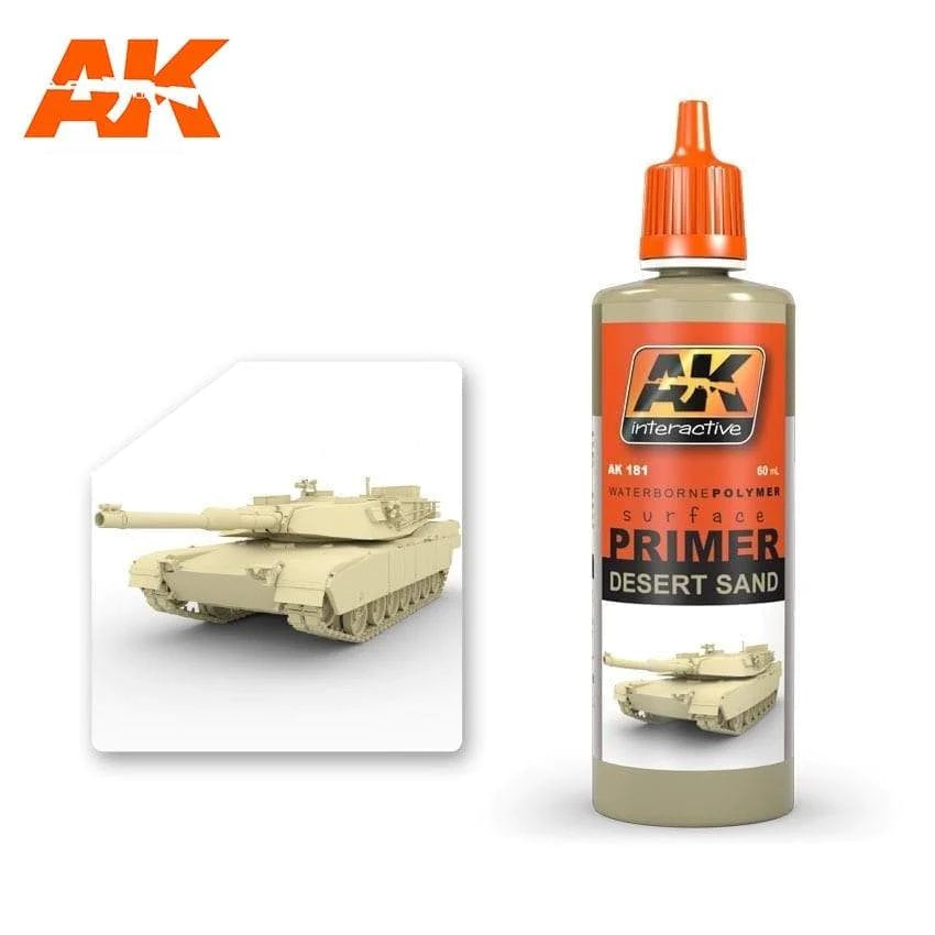 AK Interactive Primers - Desert Sand Primer 60ml