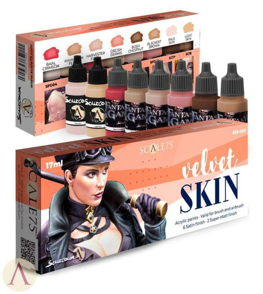 Scale 75 Scale Colour Velvet Skin Paint Set