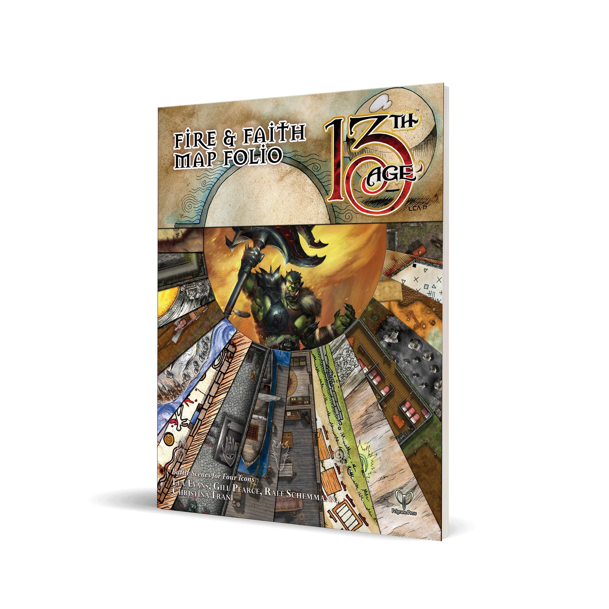 13th Age RPG - Fire & Faith Map Folio