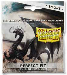 Sleeves – Dragon Shield Perfect Fit SIDELOADER 100/pack Smoke - Ozzie Collectables