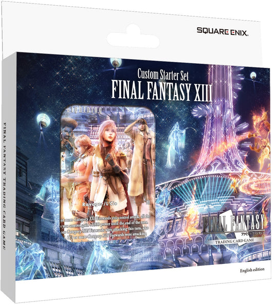 Final Fantasy Trading Card Game Custom Starter Set Final Fantasy XIII