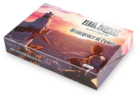 Final Fantasy Trading Card Game Opus XVIII Pre-release Kit