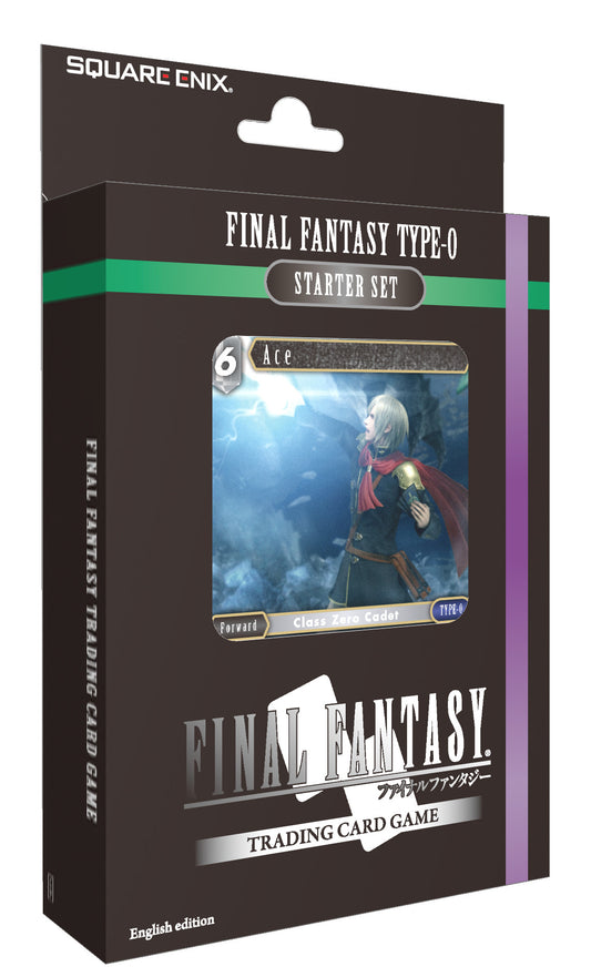 Final Fantasy Trading Card Game Starter Set Final Fantasy Type 0 - CDU Of 6 Starters
