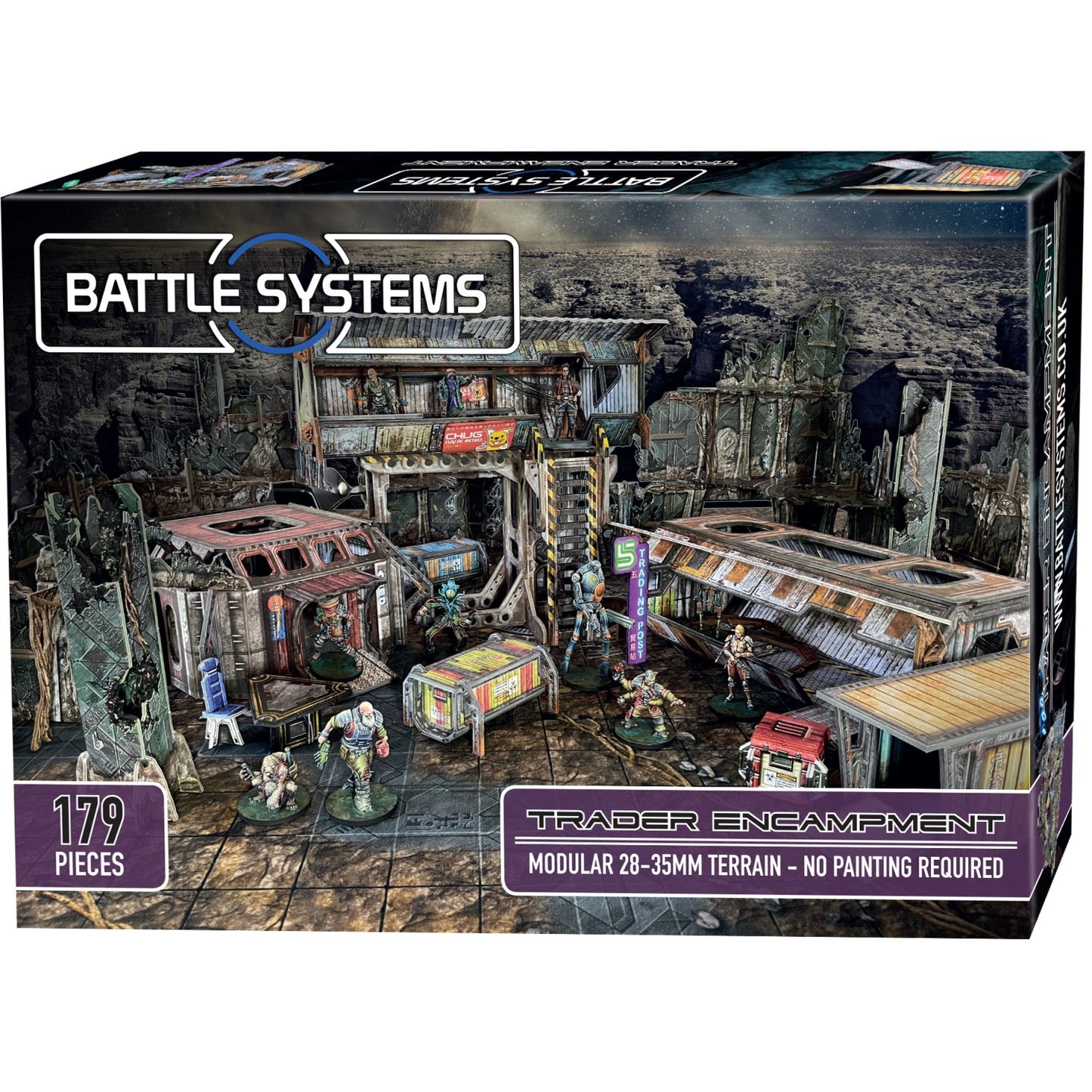 Battle Systems - Sci-Fi  - Core Sets - Trader Encampment