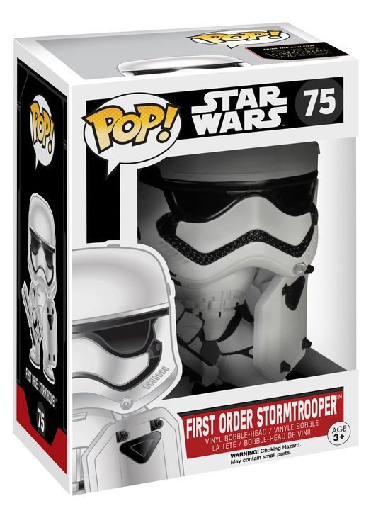 Star Wars - First Order Stormtrooper (Riot Gear) Pop! Vinyl #75