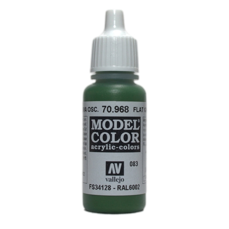 Vallejo Model Colour Flat Green 17 ml - Ozzie Collectables