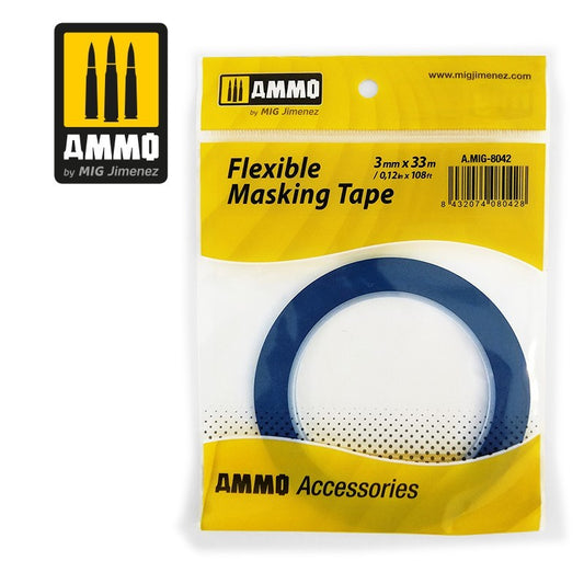 Ammo by MIG Accessories Flexible Masking Tape (3mm x 33M)