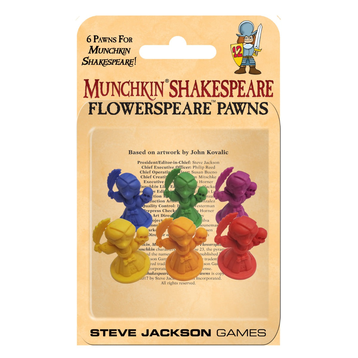 Munchkin Shakespeare Flowerspeare Pawns
