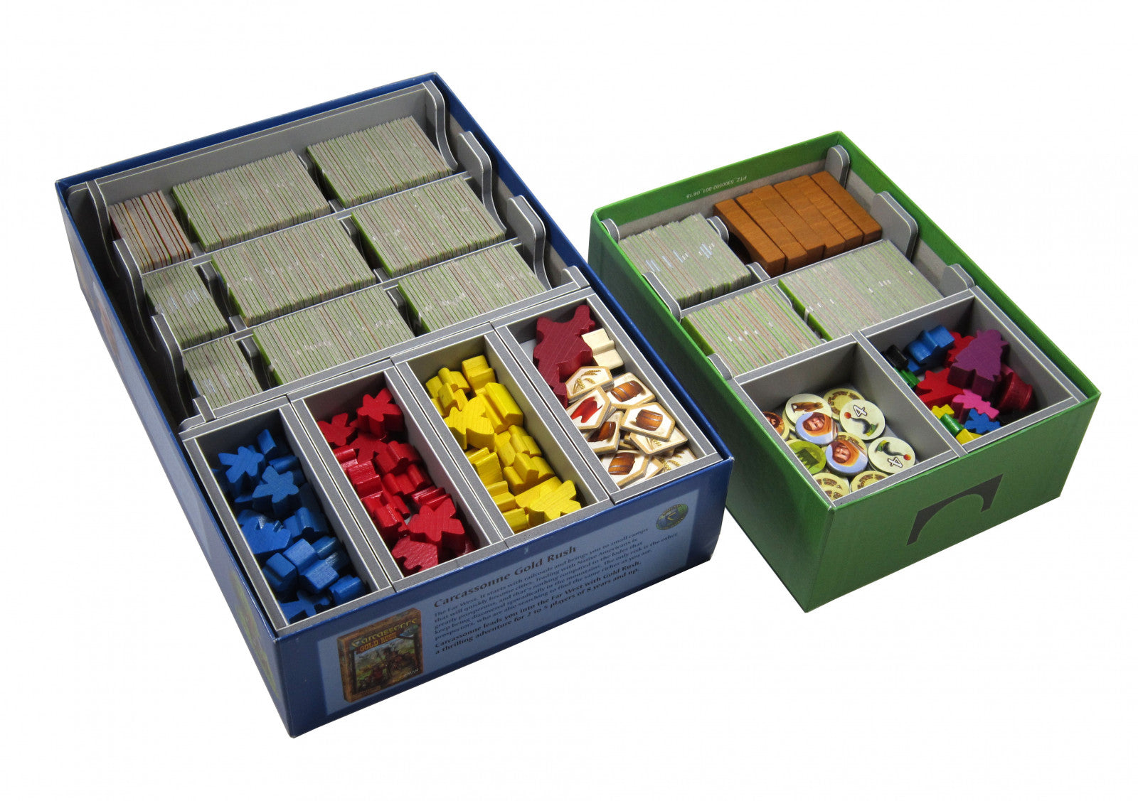 Folded Space Game Inserts - Carcassonne