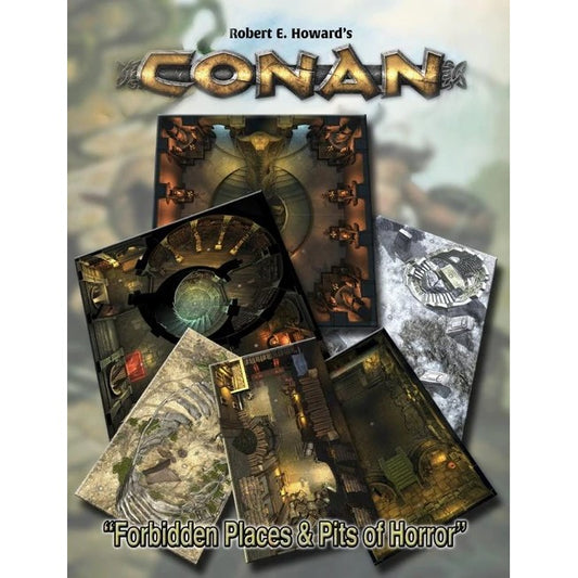 Conan: Forbidden Places & Pits of Horror Geomorphic Tile set