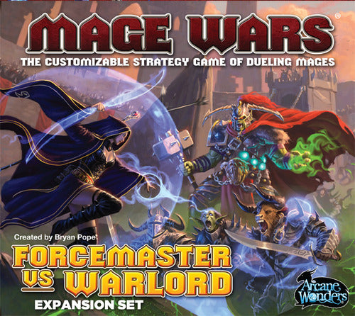 Mage Wars Forcemaster vs Warlord - Ozzie Collectables