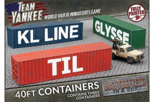 WWIII: Modern Terrain - Shipping Containers 40FT