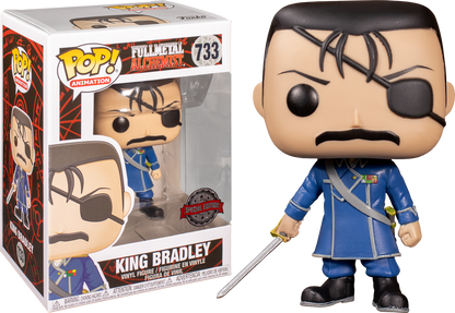 Full Metal Alchemist - King Bradley US Exclusive Pop! Vinyl - Ozzie Collectables
