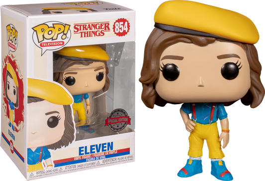 Stranger Things - Eleven in Yellow Outfit US Exclusive Pop! Vinyl - Ozzie Collectables