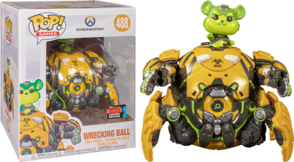 Overwatch - Biohazard Wrecking Ball 6” 2019 NYCC Exclusive Pop! Vinyl #488