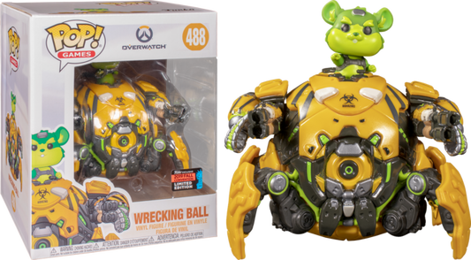 Overwatch - Biohazard Wrecking Ball 6” 2019 NYCC Exclusive Pop! Vinyl #488