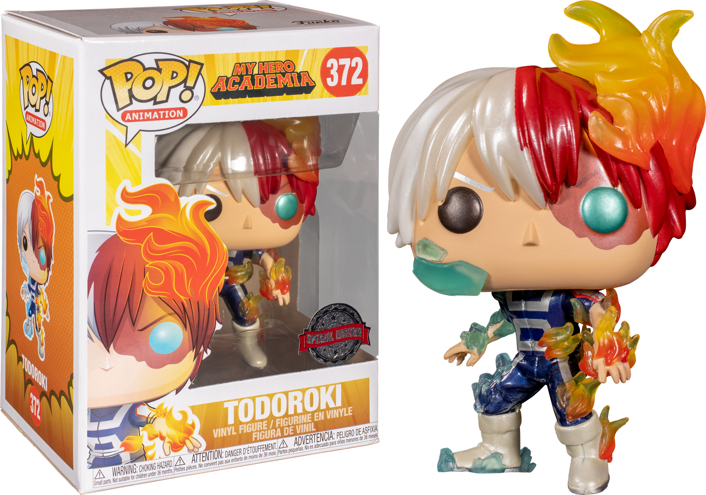 My Hero Academia - Todoroki Metallic US Exclusive Pop! Vinyl - Ozzie Collectables