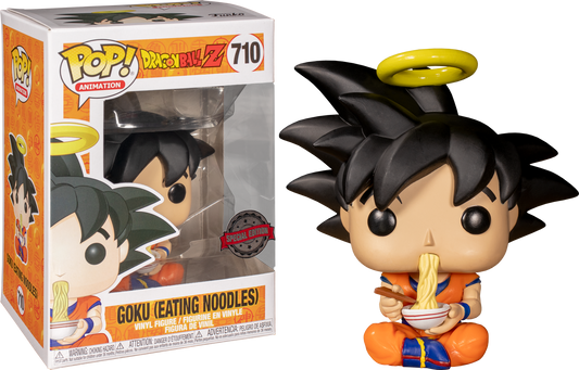 Dragon Ball Z - Goku Eating Noodles US Exclusive Pop! Vinyl - Ozzie Collectables