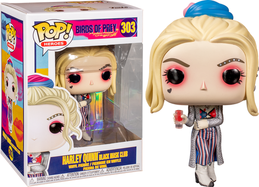 Birds of Prey - Harley Quinn Black Mask Club Pop! Vinyl #303