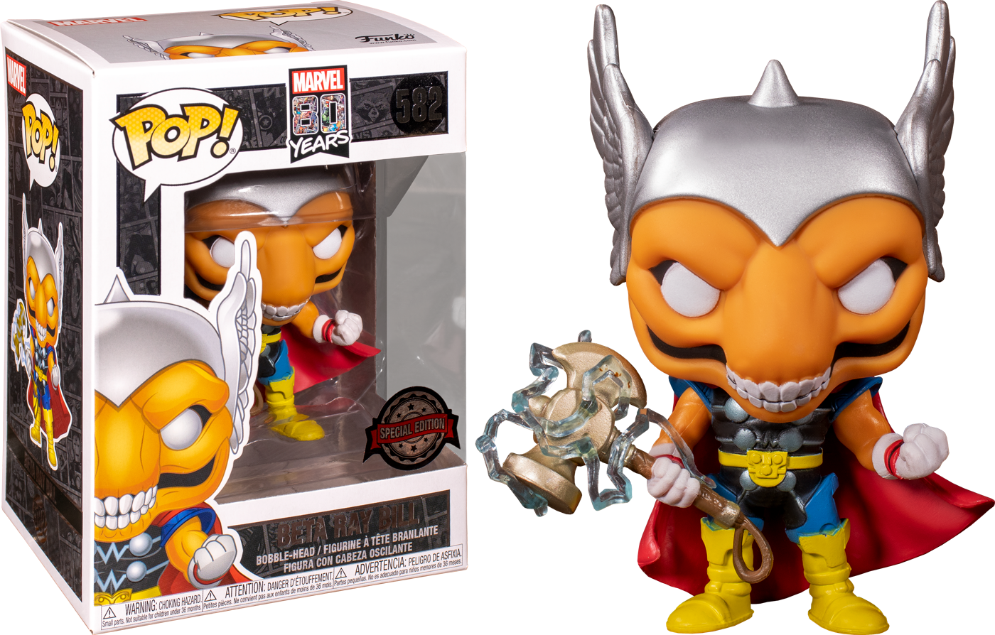Thor - Beta Ray Bill US Exclusive Pop! Vinyl - Ozzie Collectables