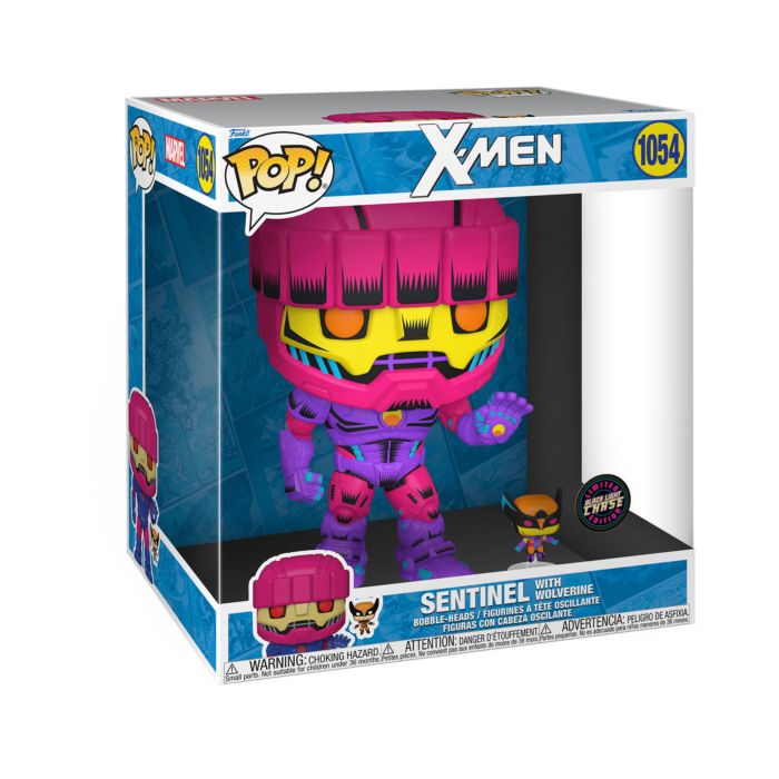 X-Men (comics) - Sentinel with Wolverine 10" Pop! Vinyl