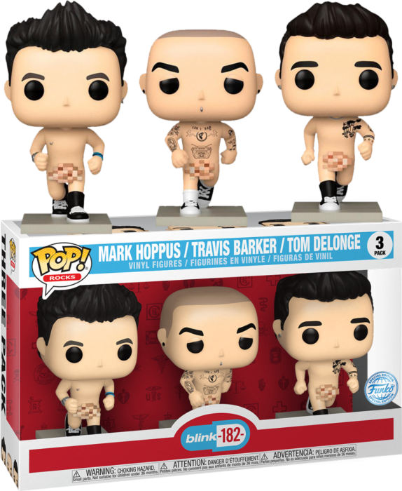 Blink 182 - What's My Age Again US Exclusive Pop! 3-Pack