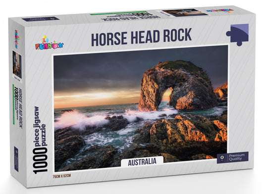 Funbox Puzzle Horse Head Rock Australia Puzzle 1,000 pieces