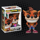 Crash Bandicoot Flocked - Crash Bandicoot Games Pop Vinyl #273 - Ozzie Collectables
