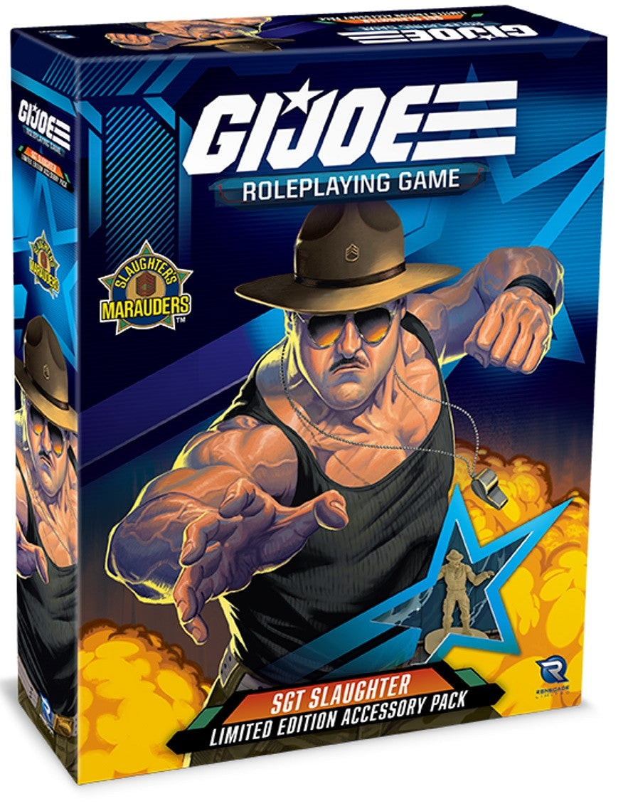 G.I. JOE Roleplaying Game Sgt Slaughter Limited Edition Accessory Pack