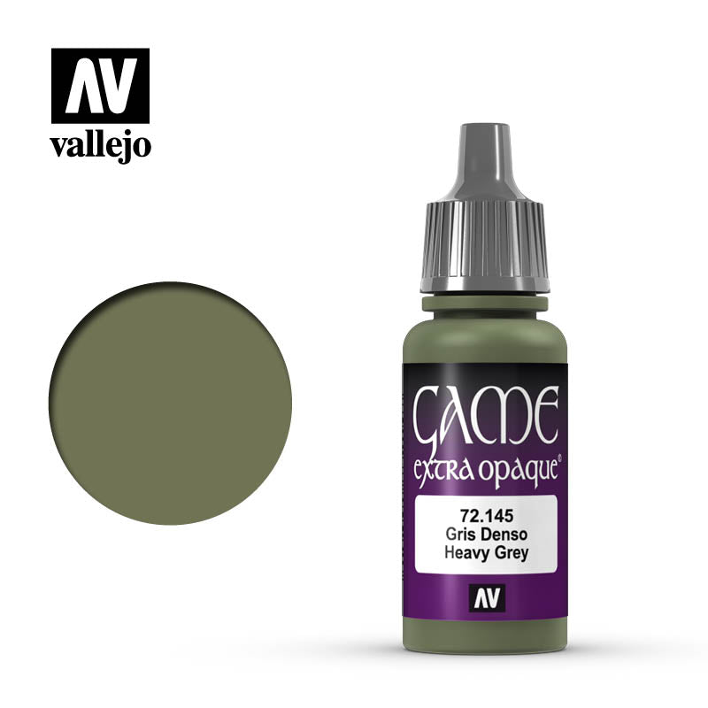 Vallejo Game Colour Extra Opaque HeGrey 17 ml