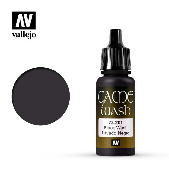 Vallejo Game Colour - Black Wash 17 ml