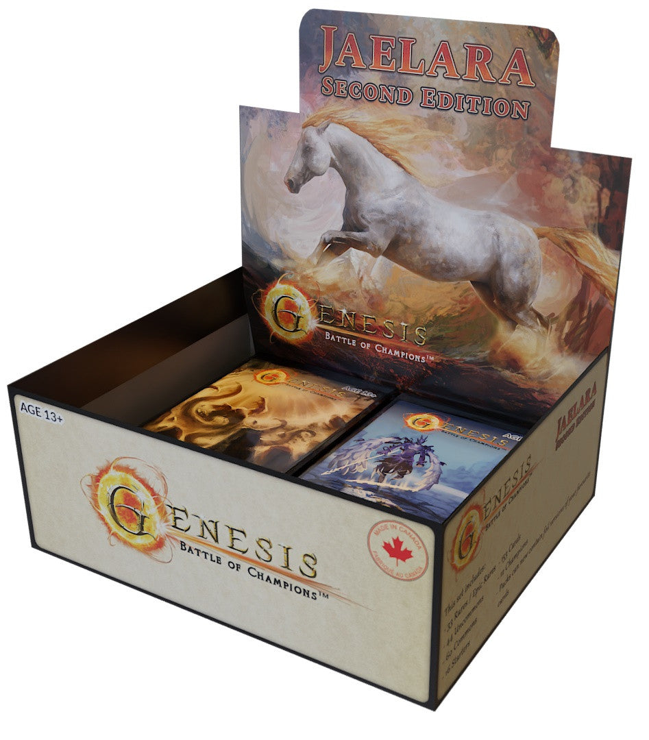 Genesis Battle of Champions Jaelara Second Edition Display Box (24 Boosters Per Display)