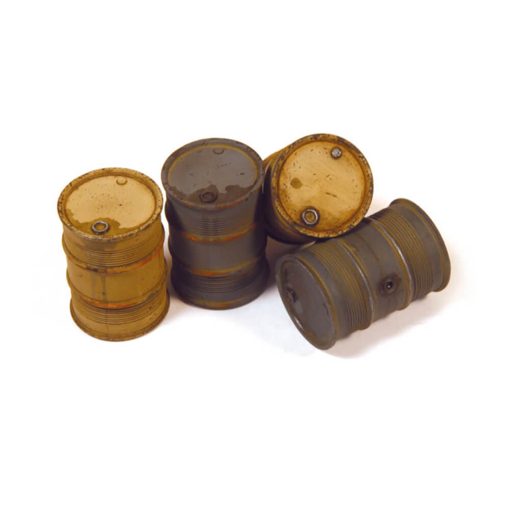 Vallejo German Fuel Drums 2 Diorama Accessory - Ozzie Collectables