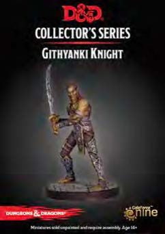 D&D Collectors Series Miniatures Waterdeep Dungeon of the Mad Mage Githyanki Knight - Ozzie Collectables
