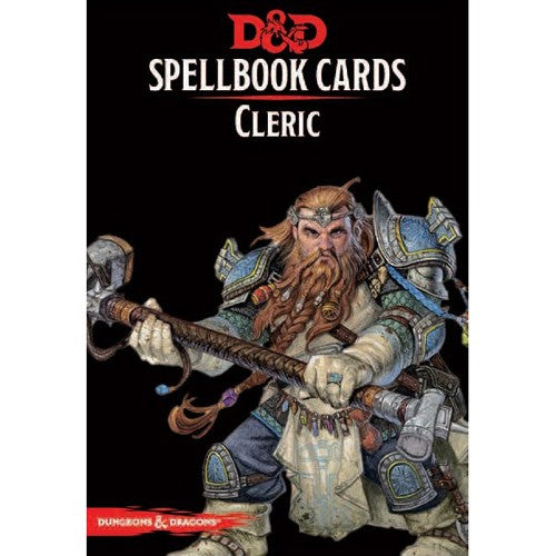 D&D Spellbook Cards Cleric Deck (149 Cards) Revised 2017 Edition - Ozzie Collectables