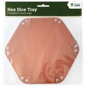 LPG Hex Dice Tray 8" Red