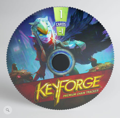 KeyForge Premium Chain Tracker Shadows - Ozzie Collectables