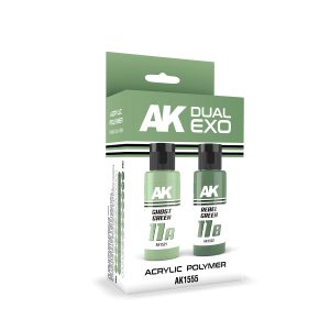 AK Interactive - Ghost Green & Rebel Green Dual Exo Set
