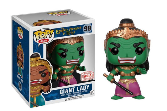Giant Lady (Green) - Legendary Creatures & Myths POP! Asia Exclusive Vinyl - Ozzie Collectables