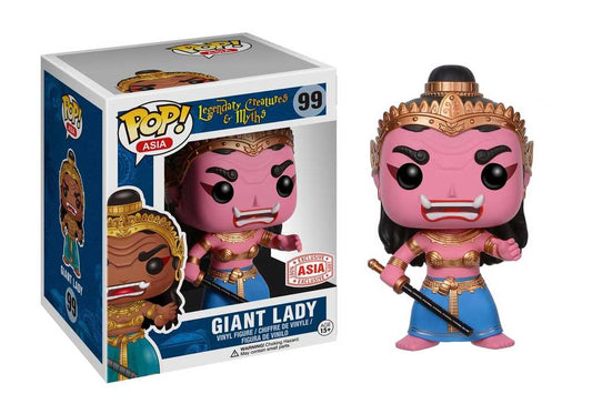 Giant Lady (Pink) - Legendary Creatures & Myths POP! Asia Exclusive Vinyl - Ozzie Collectables