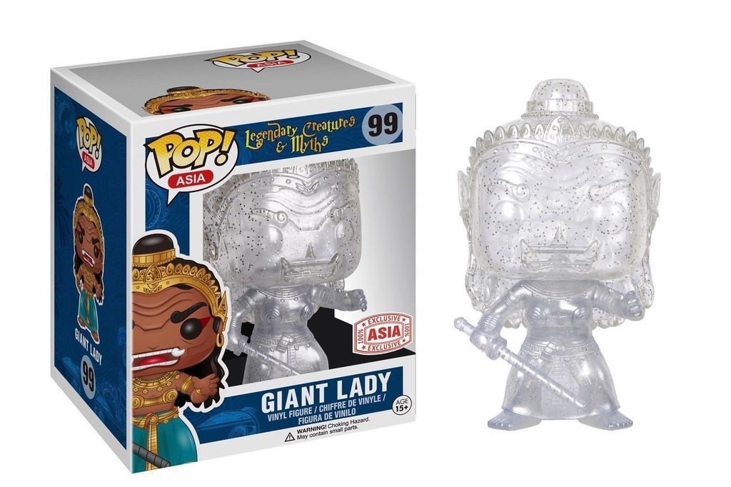 Giant Lady (Transparent) - Legendary Creatures & Myths POP! Asia Exclusive Vinyl - Ozzie Collectables