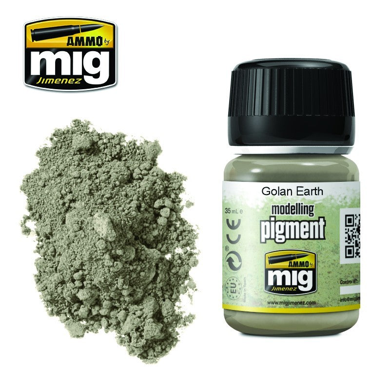 Ammo by MIG Pigments Golan Earth 35ml