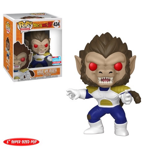 Great Ape Vegeta - Dragon Ball Z 2018 New York Fall Convention Exclusive 6 Inch Pop! Vinyl  #434 - Ozzie Collectables