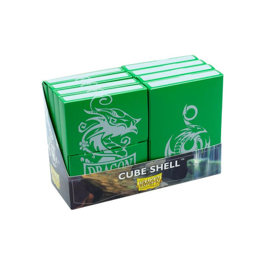 Deck Box Dragon Shield Cube Shell - Green - Ozzie Collectables