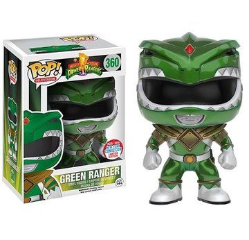 Power Rangers - Green Ranger Metallic NYCC 2016 US Exclusive Pop! Vinyl Figure - Ozzie Collectables