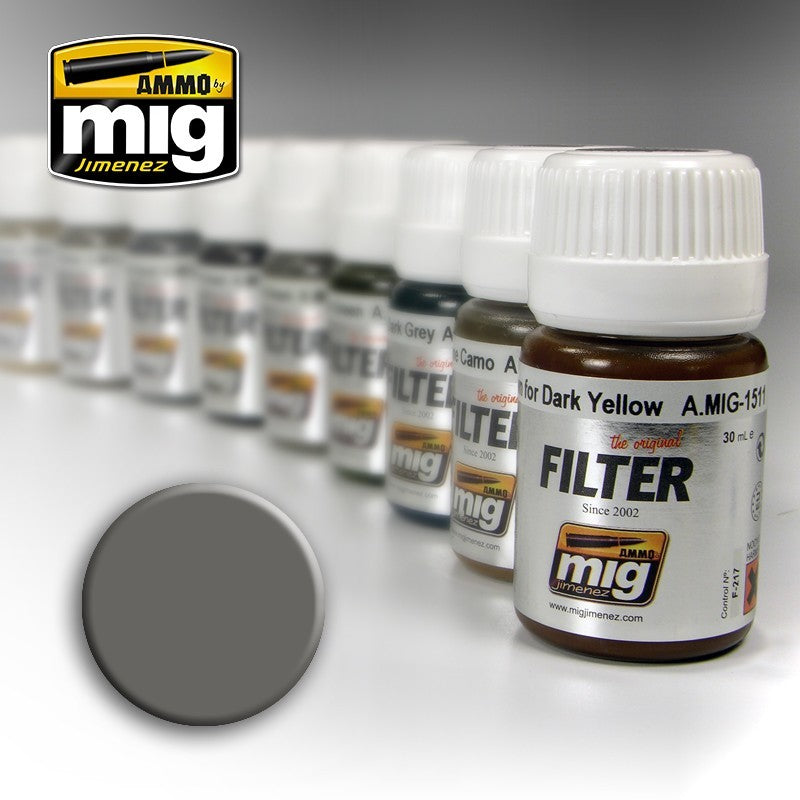 Ammo by MIG Filters Grey for White 35ml