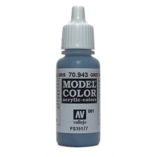 Vallejo Model Colour Grey Blue 17 ml - Ozzie Collectables