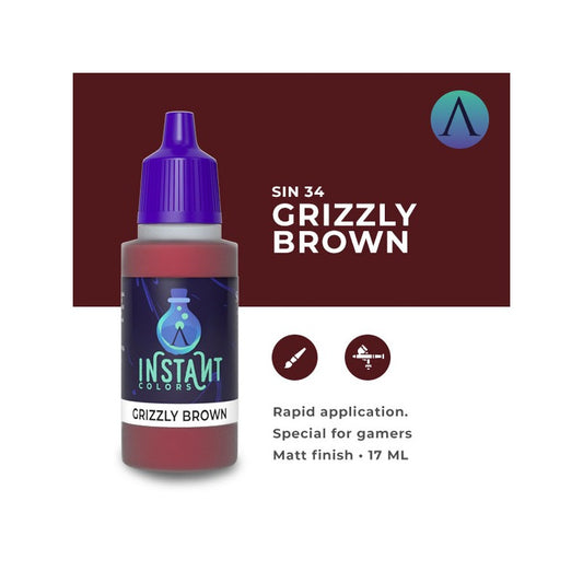 Scale 75 Instant Colors Grizzly Brown 17ml